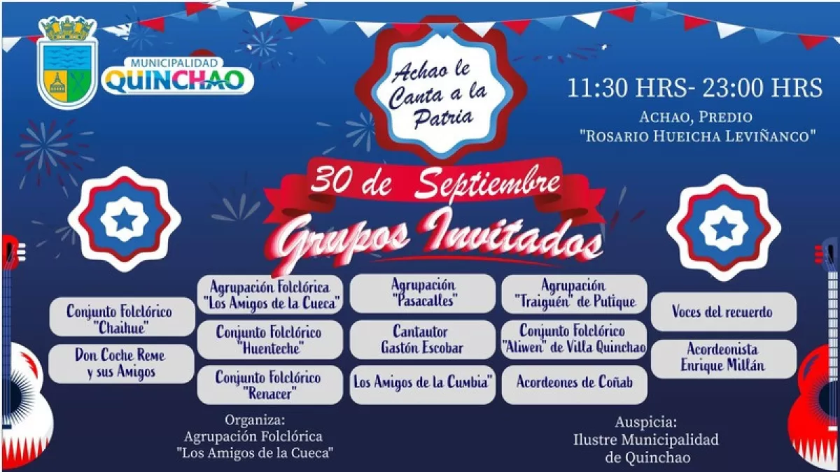"ACHAO LE CANTA A LA PATRIA" Imagen noticias Wapi Chilwe