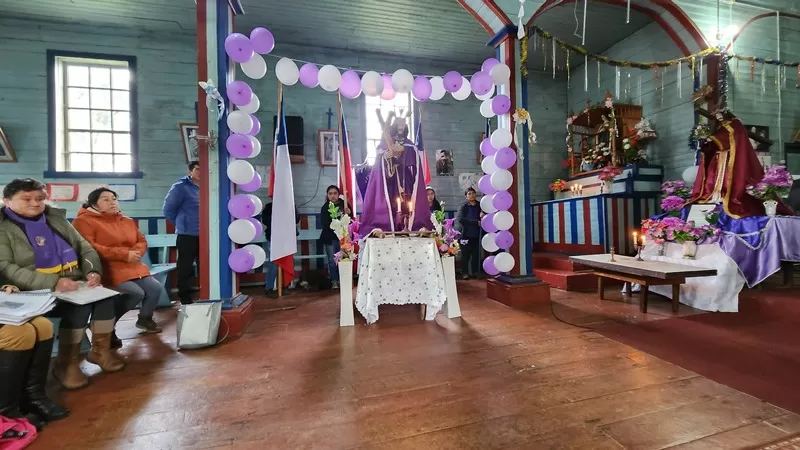 COMUNIDAD DE MATAO RECIBIÓ LA IMAGEN DEL NAZARENO PEREGRINO Imagen noticias Wapi Chilwe