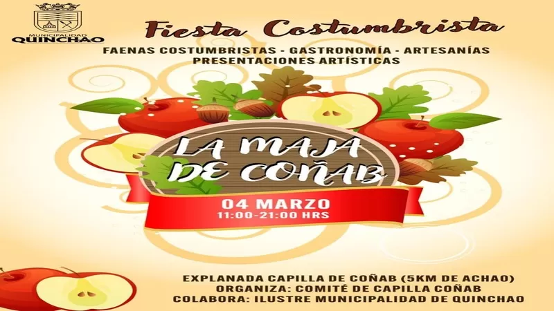 COÑAB REALIZÓ SU PRIMERA GRAN MAJA DE MANZANAS Imagen noticias Wapi Chilwe