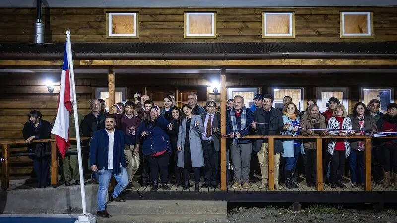INAUGURACIÓN DE LA SEDE SOCIAL LAS CAÑAS DE PINDAPULLI EN LA COMUNA DE DALCAHUE Imagen noticias Wapi Chilwe