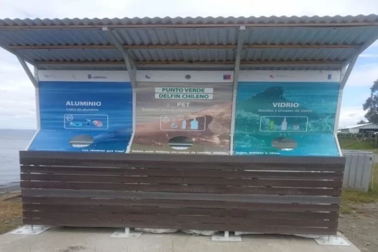 QUINCHAO: PUNTO VERDE EN EL SECTOR EL TRÁNSITO DE ISLA MEULÍN YA SE ENCUENTRA HABILITADO Imagen noticias Wapi Chilwe
