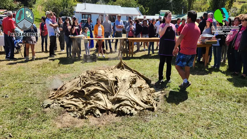 SABORES DE PALQUI REALIZÓ CURANTO AL HOYO PARTICIPATIVO Imagen noticias Wapi Chilwe