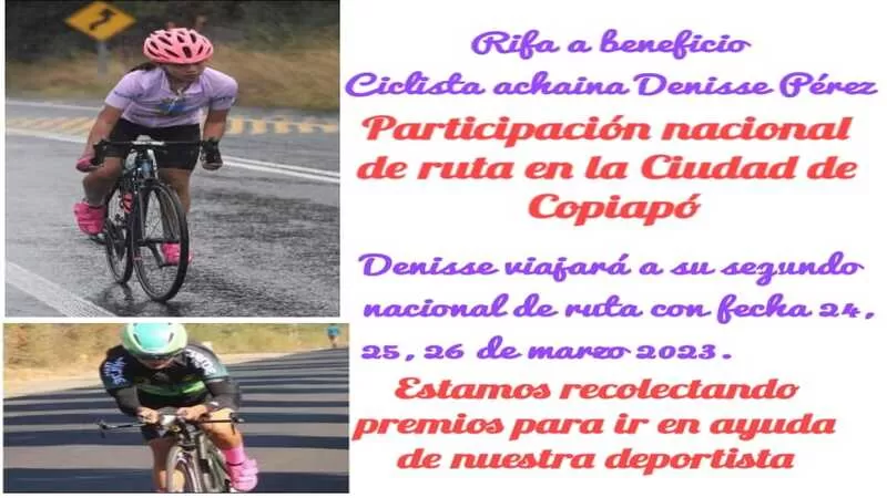 SORTEO RIFA A BENEFICIO DE DENISSE PÉREZ TUREUNA Imagen noticias Wapi Chilwe
