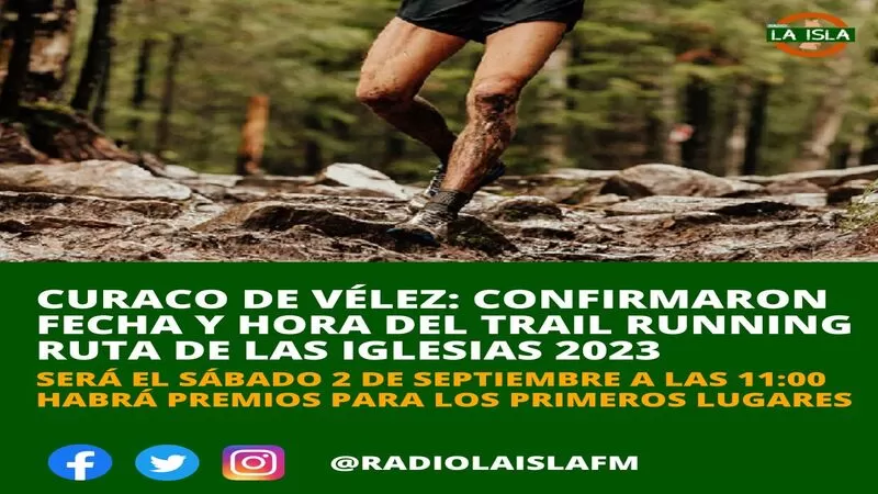 TRAIL RUNNING RUTA DE LAS IGLESIAS CURACO DE VÉLEZ YA TIENE FECHA Imagen noticias Wapi Chilwe