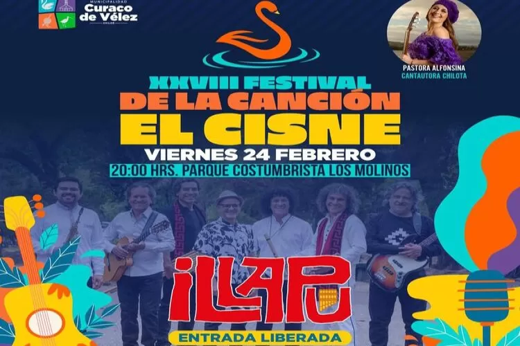 VUELVE EL FESTIVAL EL CISNE EN CURACO DE VÉLEZ Imagen noticias Wapi Chilwe