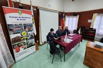 CONSEJO PROVINCIAL BOMBEROS CHILOÉ SECIONÓ EN ACHAO - Wapi Chilwe